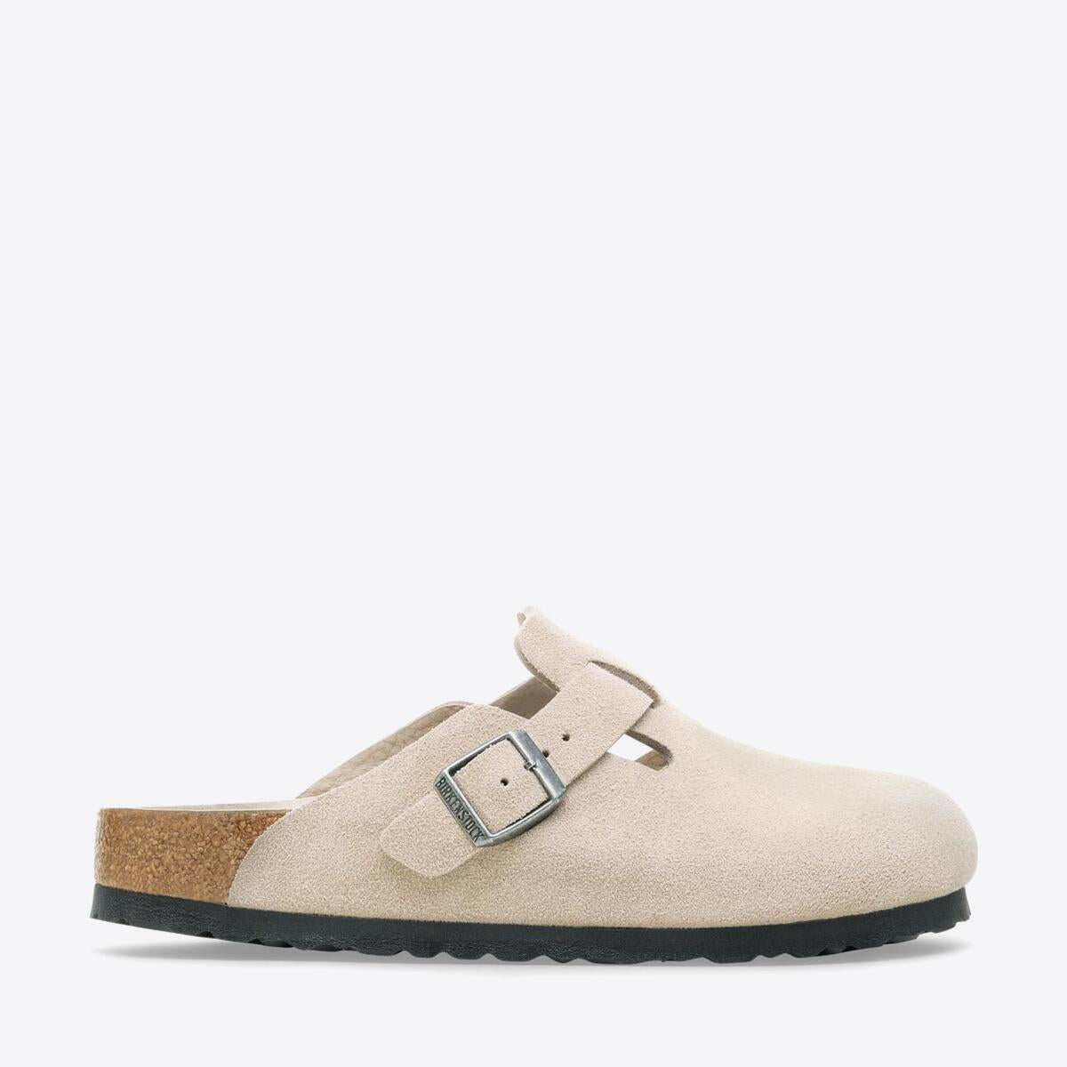 BIRKENSTOCK Boston Soft Footbed Suede Oyster - Image 4