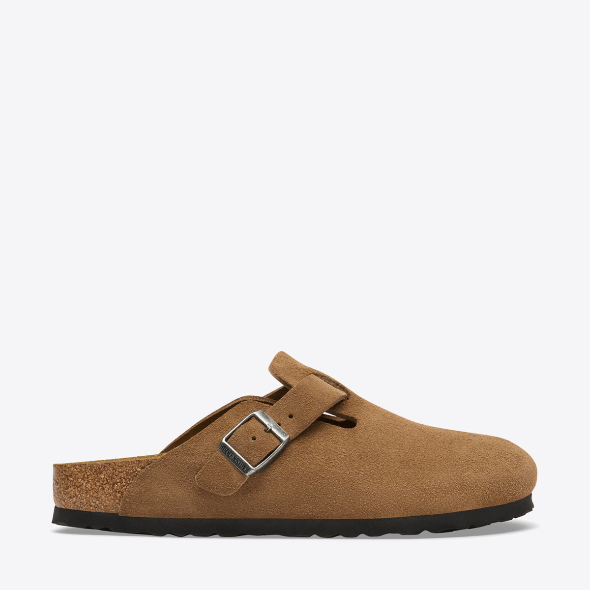 BIRKENSTOCK Boston Suede Dark Tea - Image 0