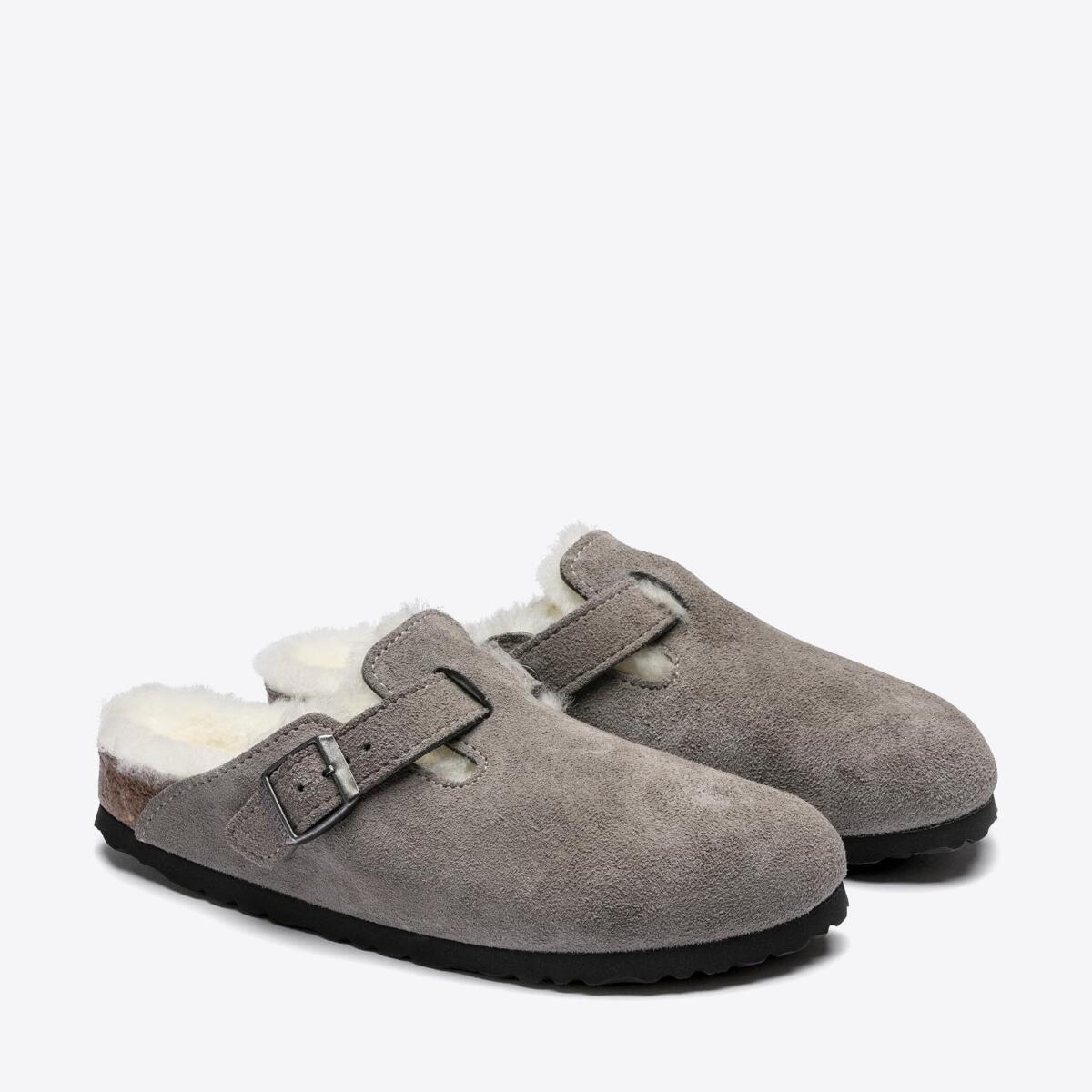 BIRKENSTOCK Boston Shearling Stone Coin - Image 4
