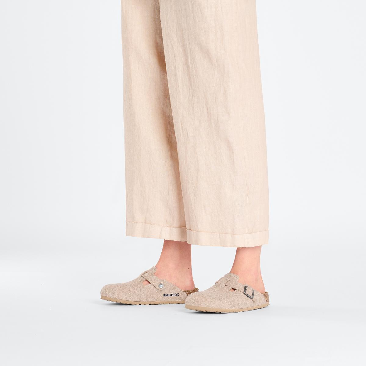 Birkenstock Boston Wool Felt Birkenstock Wool Slippers Buy