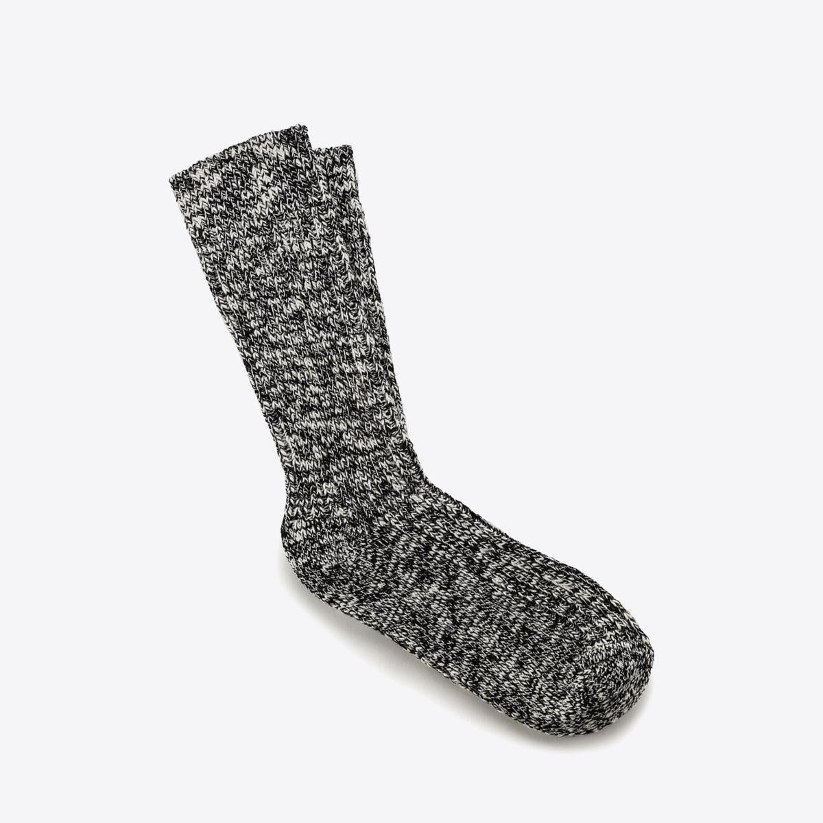 BIRKENSTOCK Cotton Slub Socks Black/Grey - Image 1