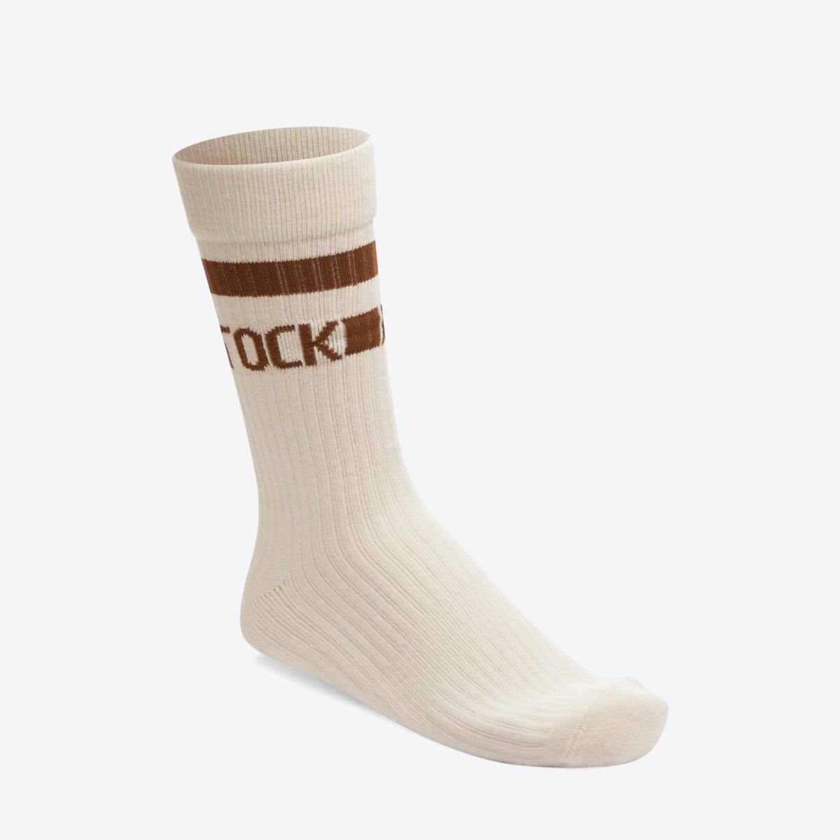 BIRKENSTOCK Cotton Crew Socks Eggshell - Image 1