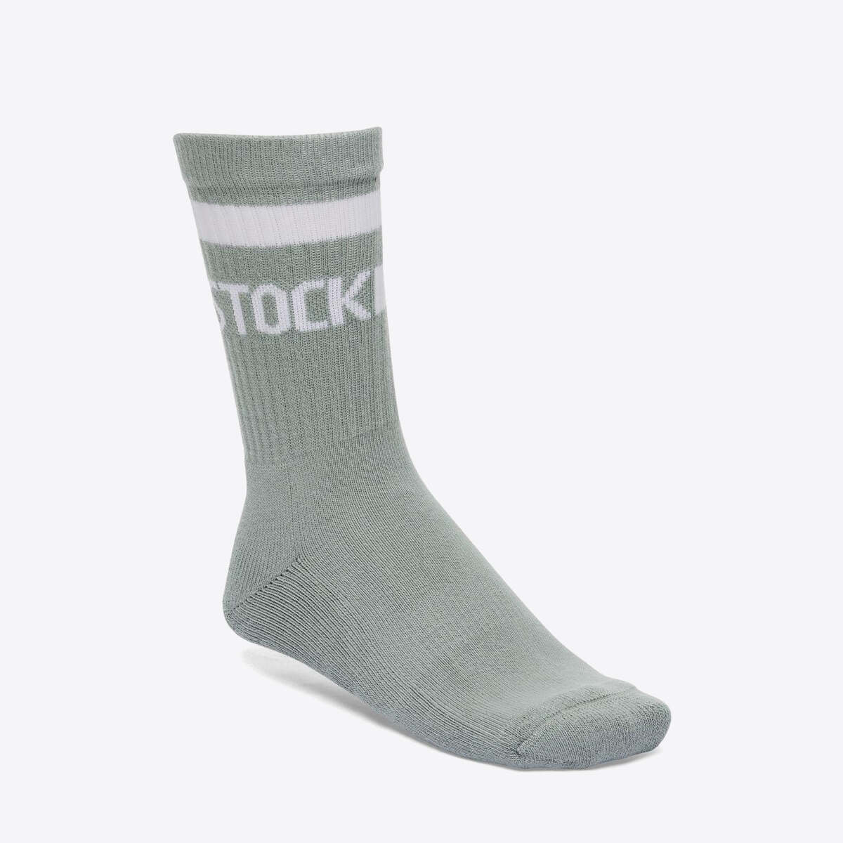 BIRKENSTOCK Cotton Tennis Stripe White/Pure Sage - Image 0