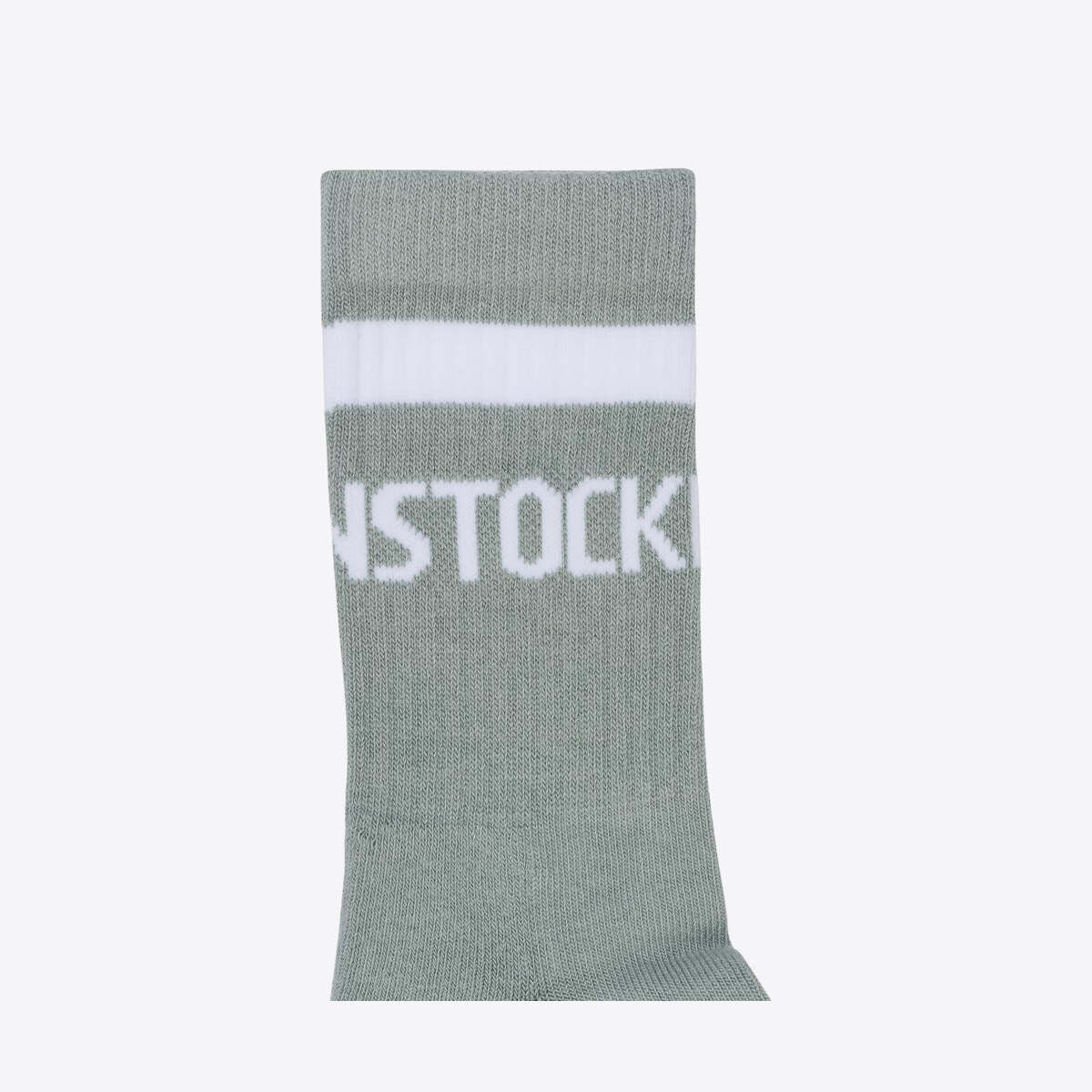 BIRKENSTOCK Cotton Tennis Stripe White/Pure Sage - Image 0