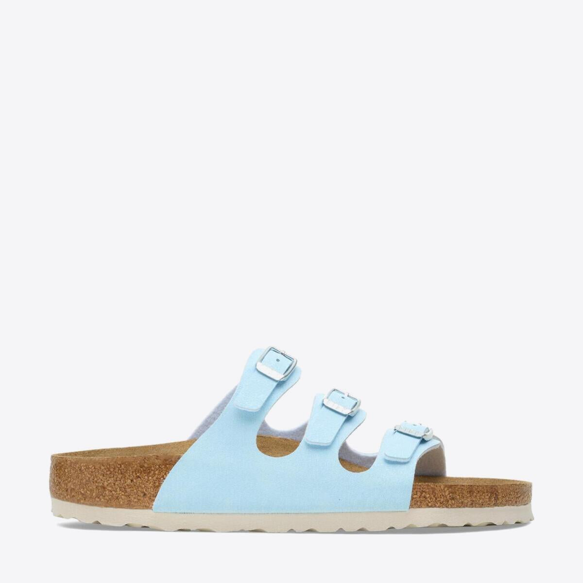 BIRKENSTOCK Florida Birkibuc Brushed Sky - Image 4