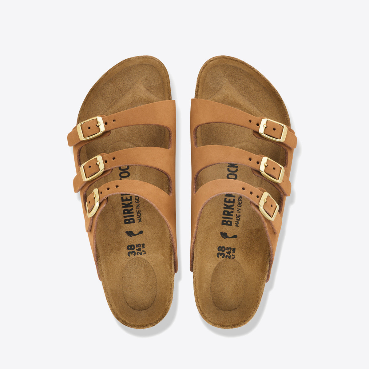 BIRKENSTOCK Florida Nubuck Mink - Image 0