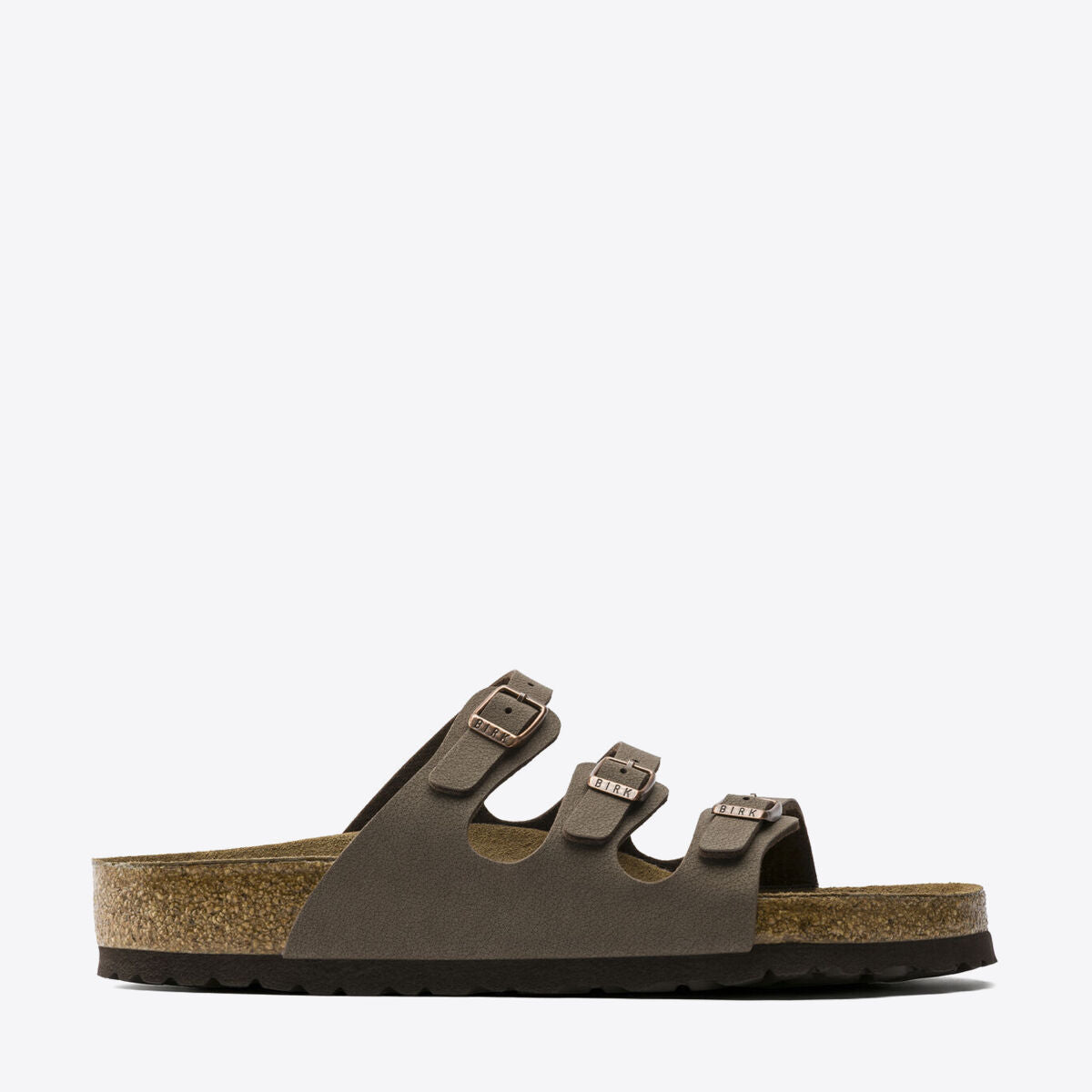 BIRKENSTOCK Florida Soft Footbed Birkibuc Mocca - Image 1