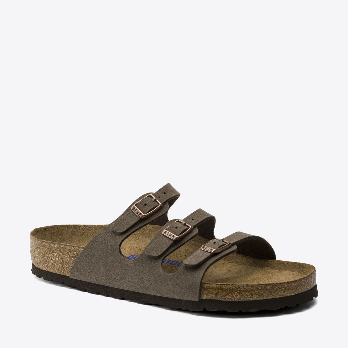 BIRKENSTOCK Florida Soft Footbed Birkibuc Mocca - Image 4