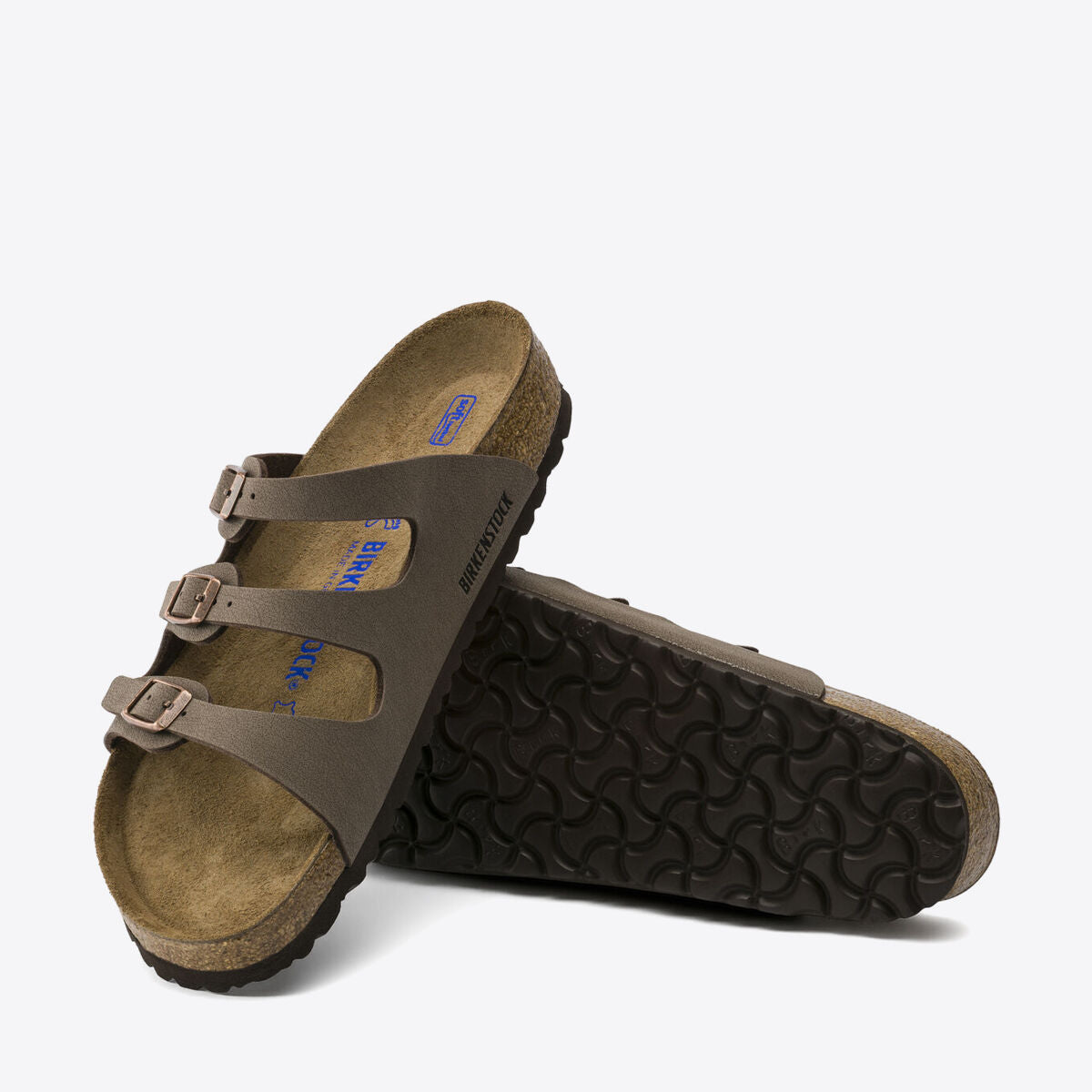 BIRKENSTOCK Florida Soft Footbed Birkibuc Mocca - Image 5