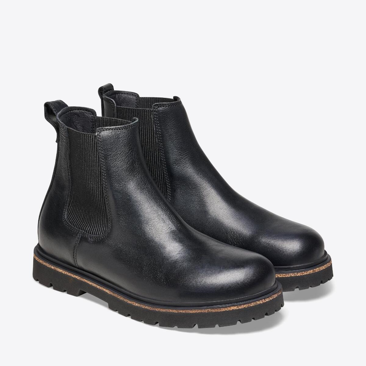 BIRKENSTOCK Highwood Waxy Smooth Leather Black - Image 7