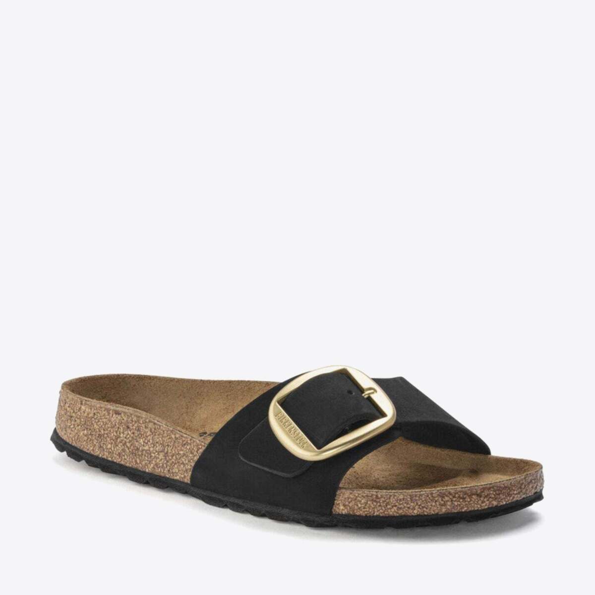 BIRKENSTOCK Madrid Big Buckle Nubuck Black - Image 5