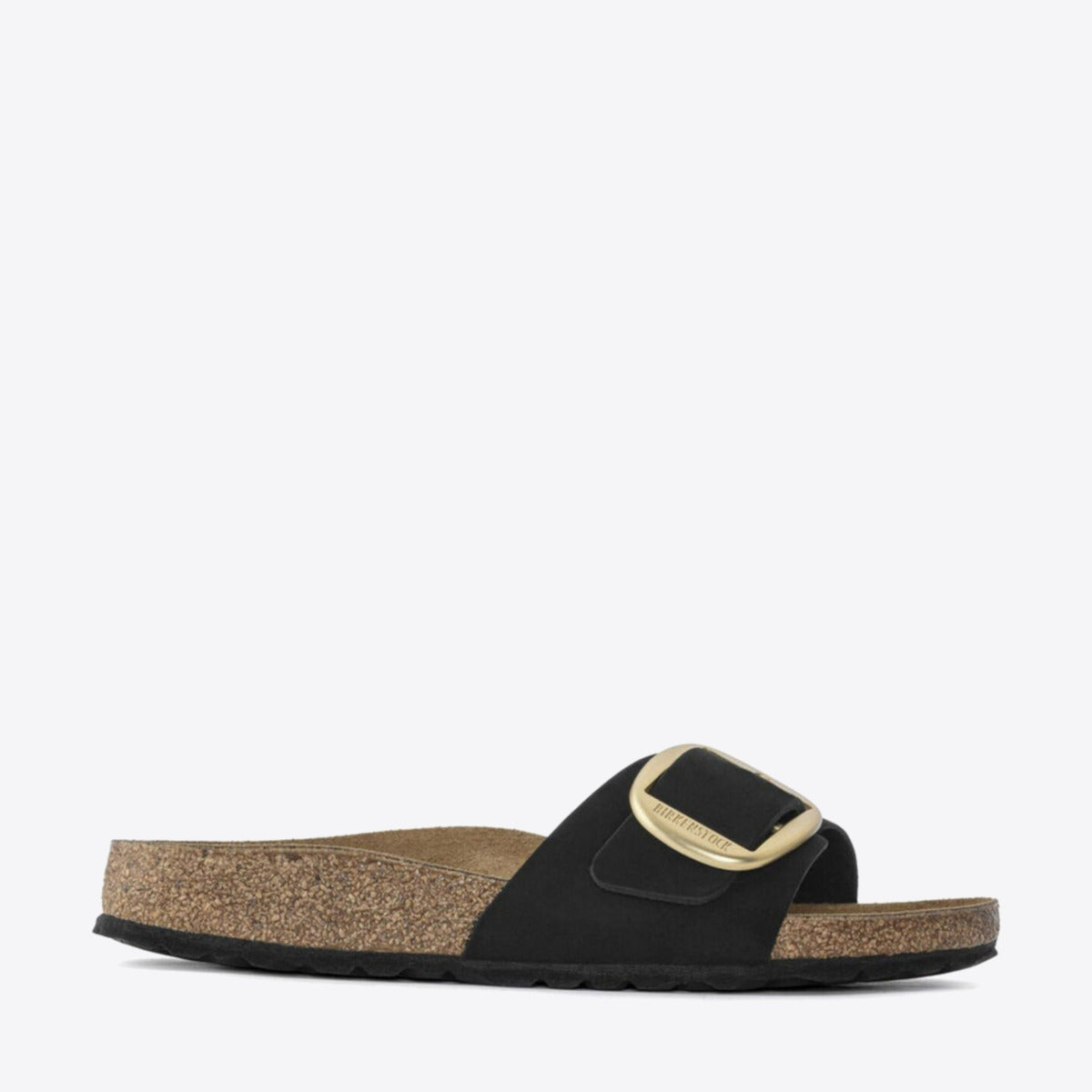 BIRKENSTOCK Madrid Big Buckle Nubuck Black - Image 1