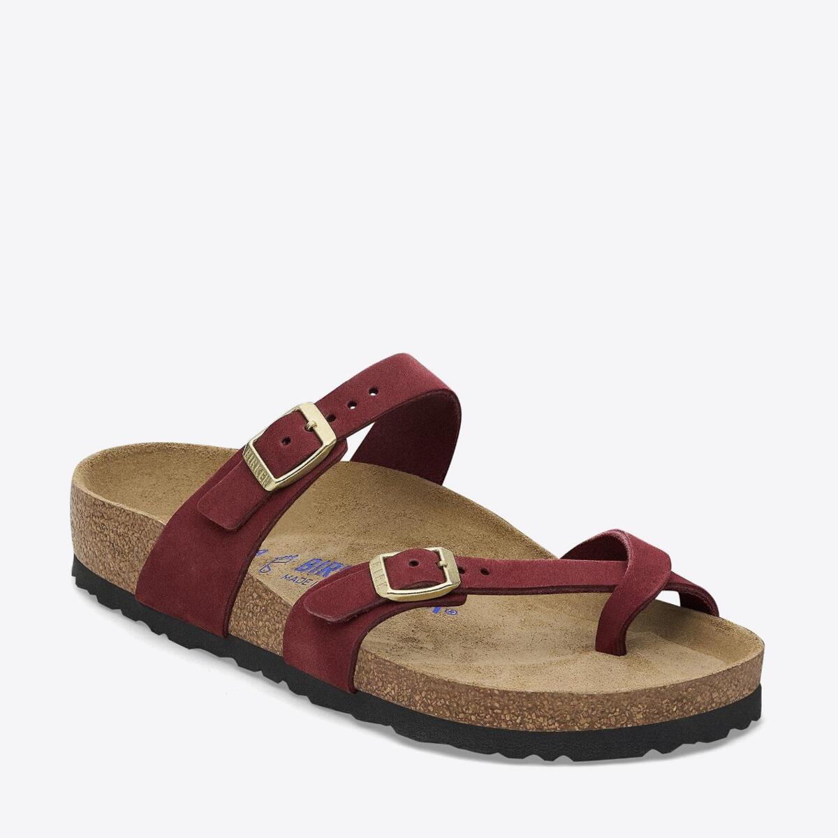 BIRKENSTOCK Mayari SFB Nubuck Zinfandel - Image 3