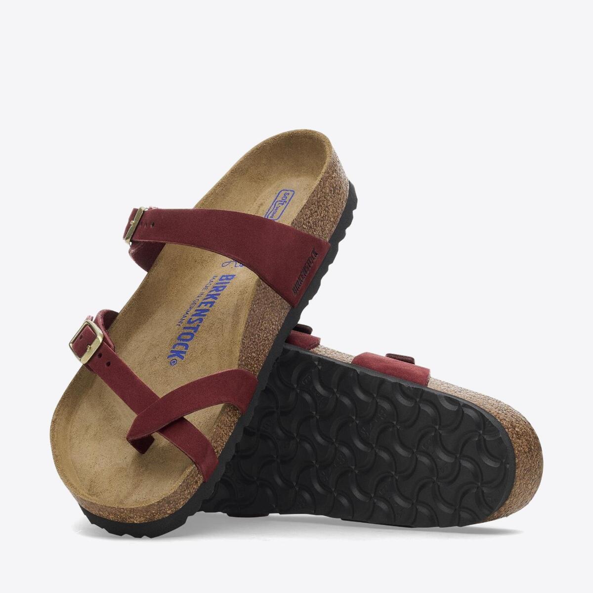 BIRKENSTOCK Mayari SFB Nubuck Zinfandel - Image 6