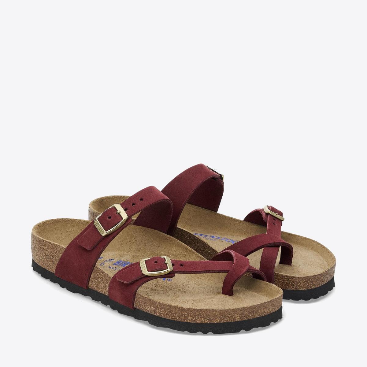BIRKENSTOCK Mayari SFB Nubuck Zinfandel - Image 7