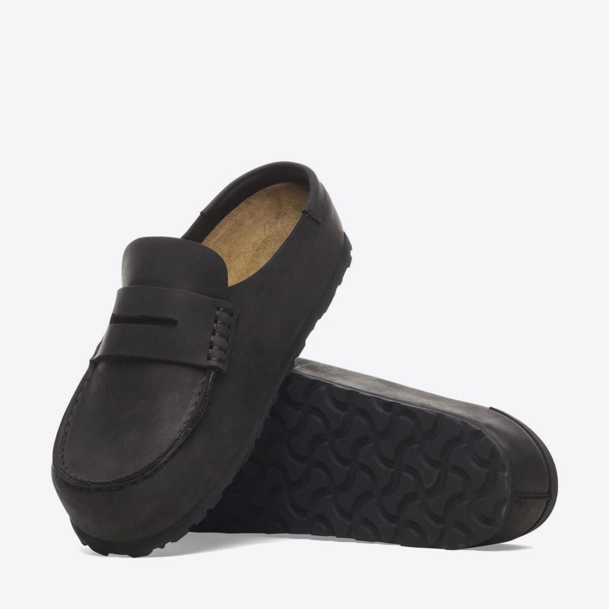BIRKENSTOCK Naples Wrapped Oiled Leather Black - Image 4