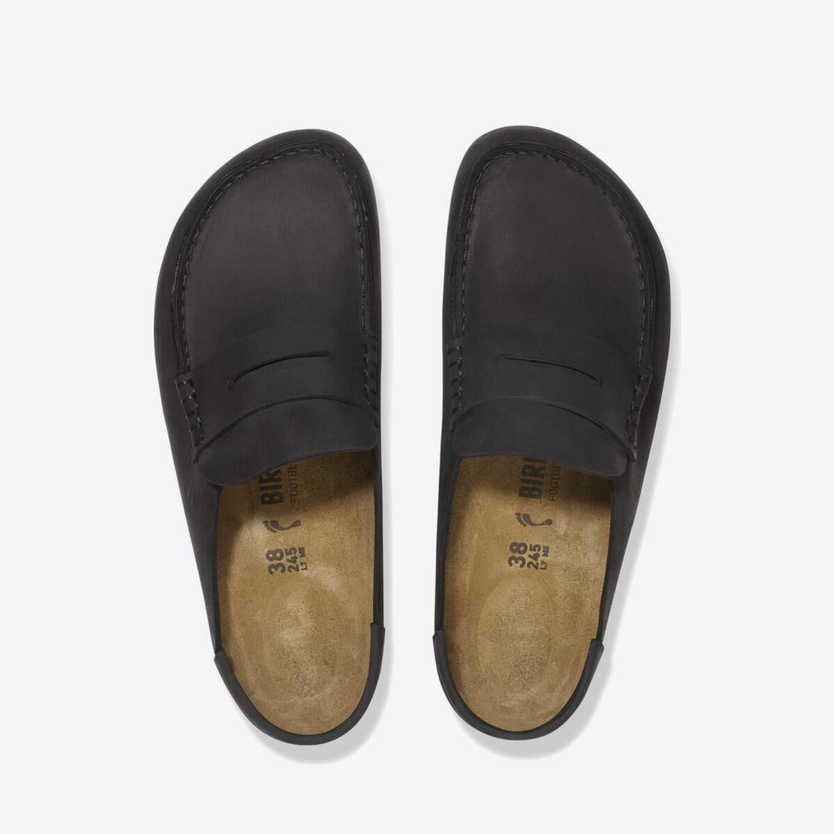 BIRKENSTOCK Naples Wrapped Oiled Leather Black - Image 5