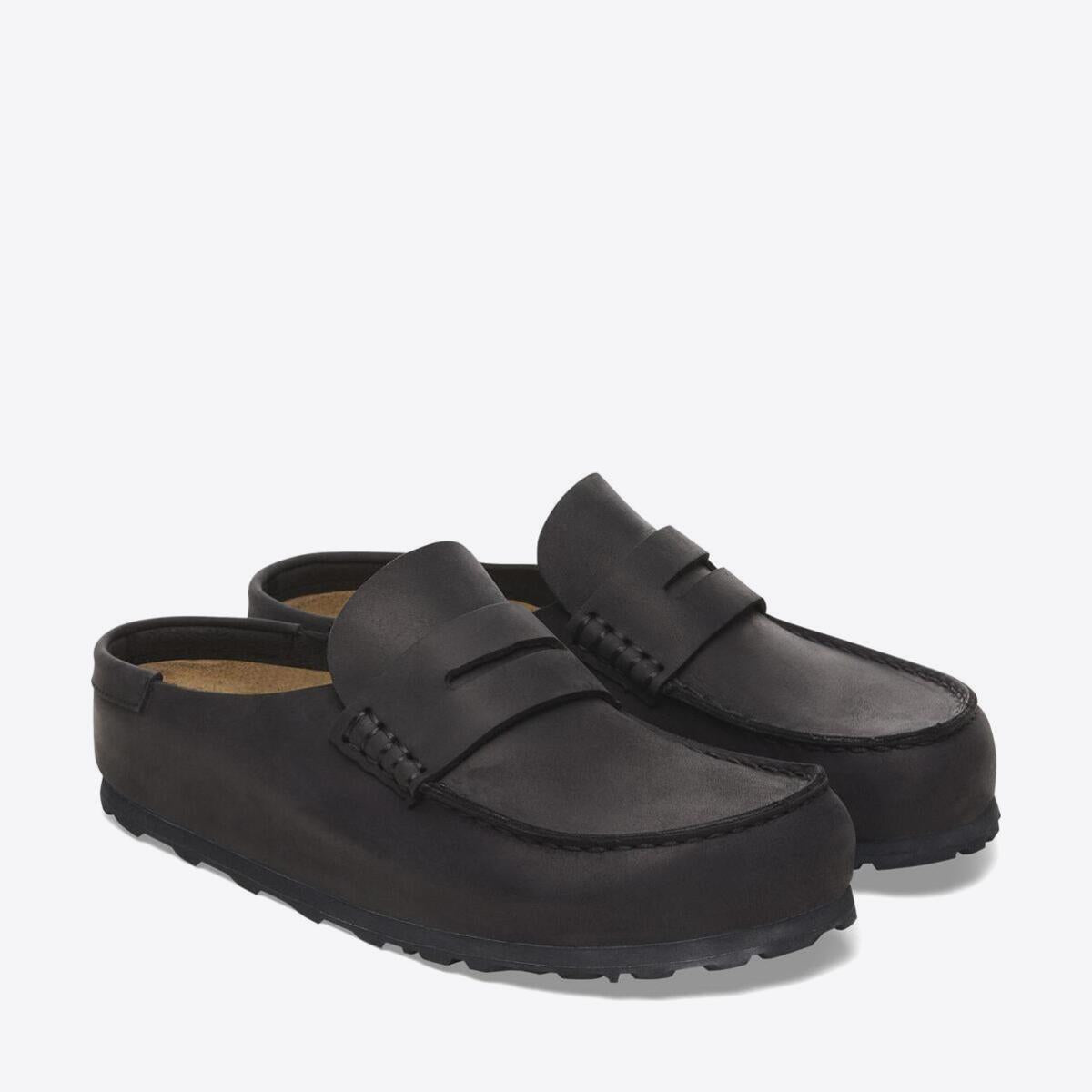 BIRKENSTOCK Naples Wrapped Oiled Leather Black - Image 6