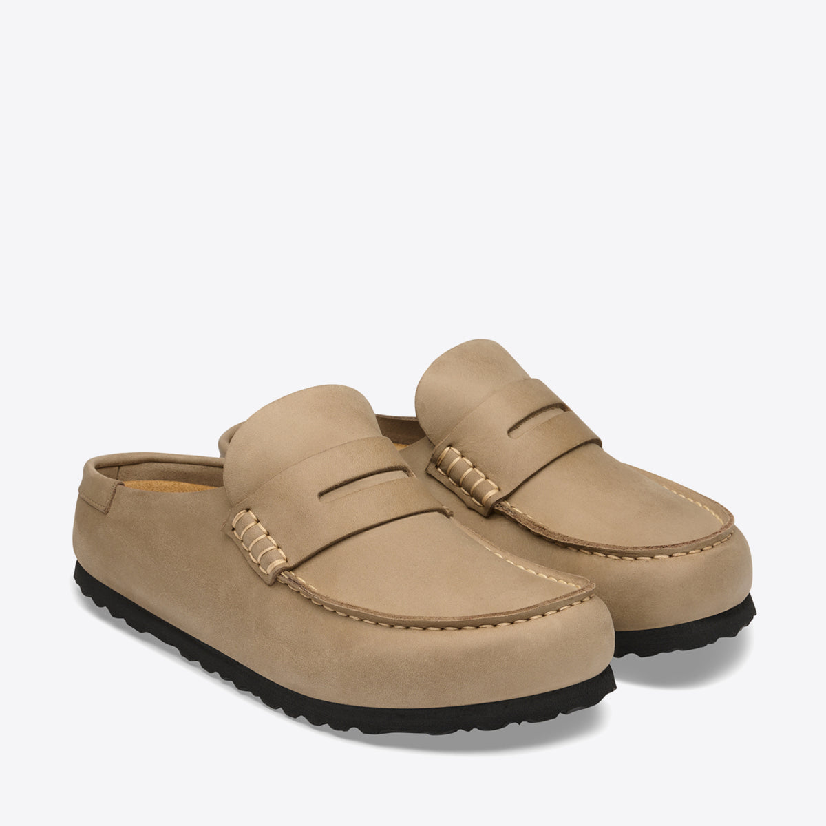 BIRKENSTOCK Naples Wrapped Oiled Leather Tobacco Brown - Image 0