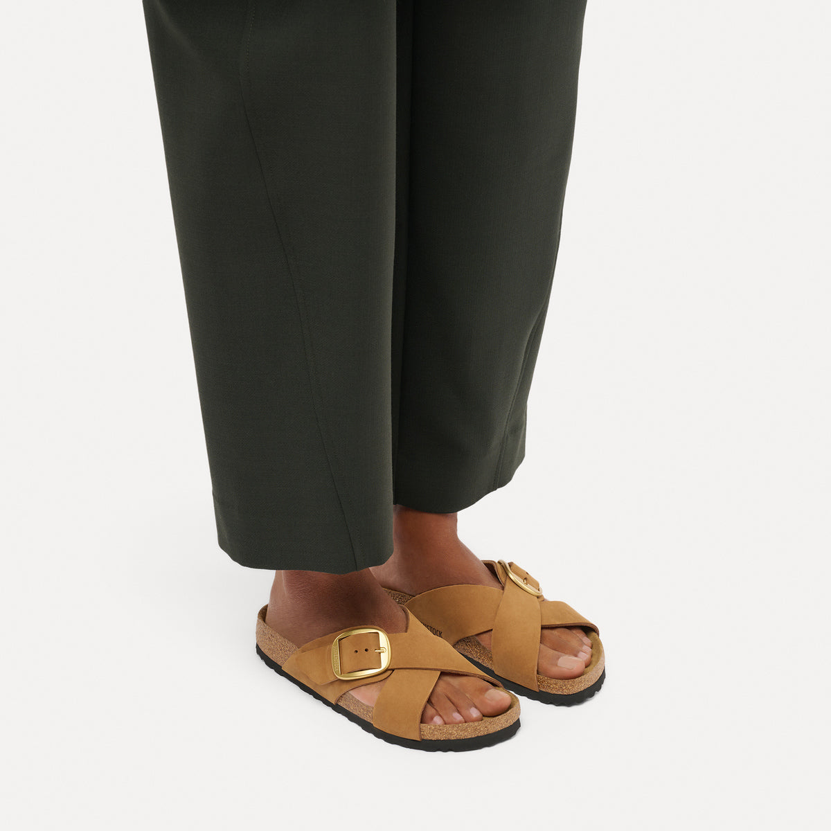 BIRKENSTOCK Siena Big Buckle Nubuck Mink - Image 2
