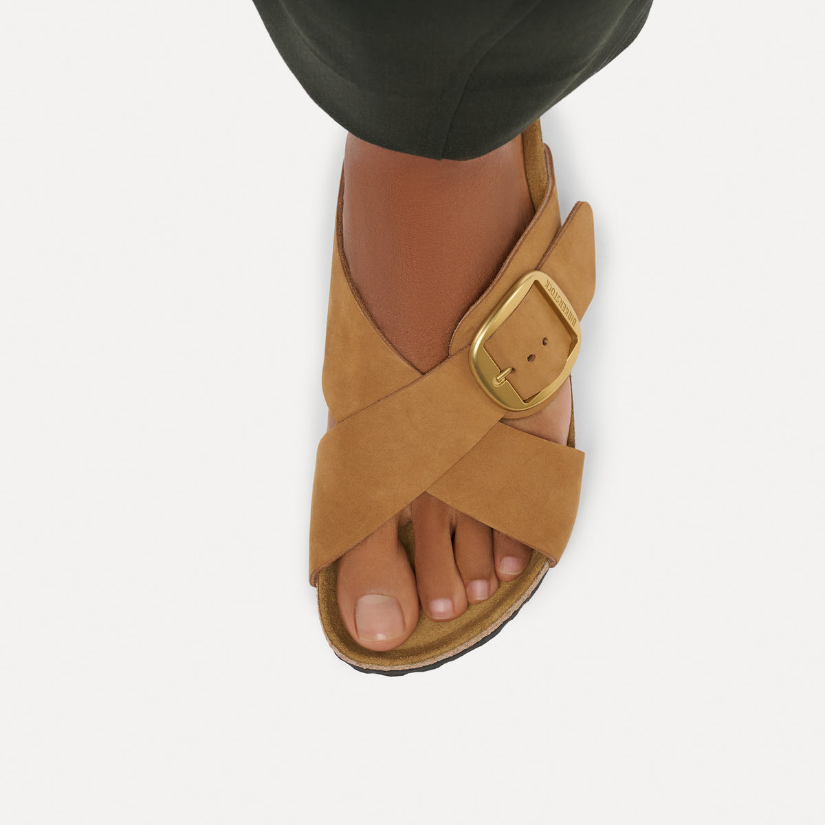 BIRKENSTOCK Siena Big Buckle Nubuck Mink - Image 3