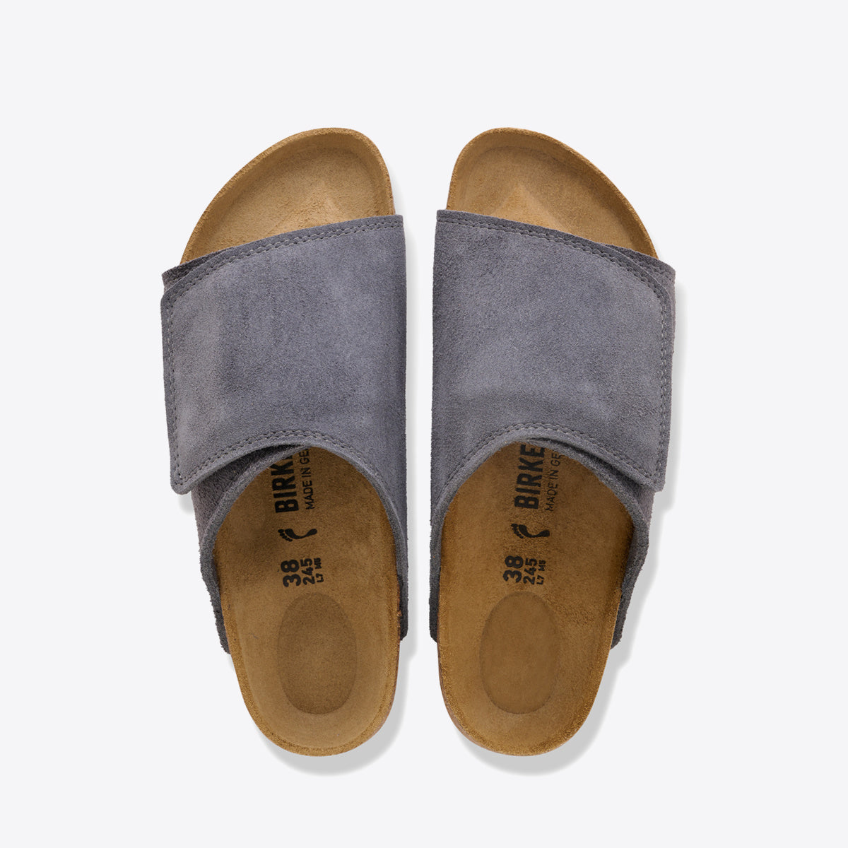 BIRKENSTOCK Solana Suede Charcoal - Image 0
