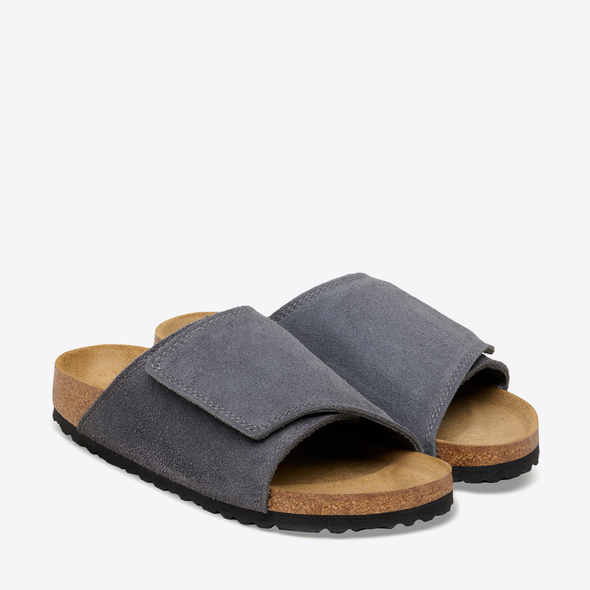 BIRKENSTOCK Solana Suede Charcoal - Image 0