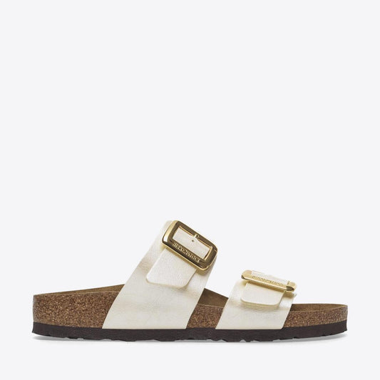 BIRKENSTOCK Sydney Cushion Buckle Graceful Pearl White - Image 7