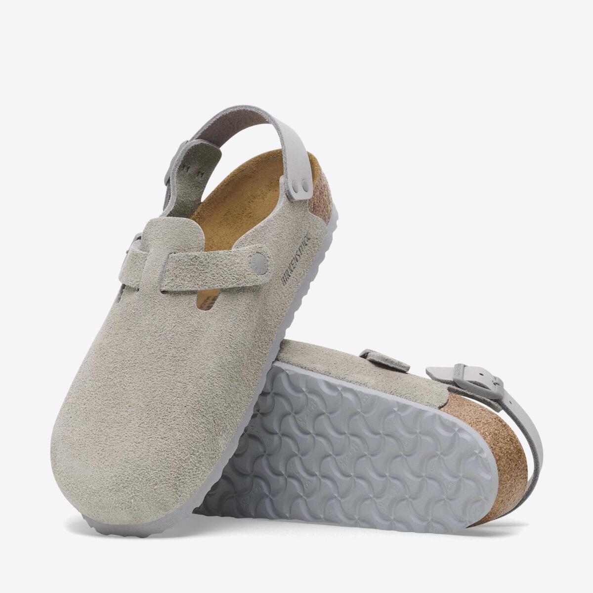 BIRKENSTOCK Tokio II Suede Stone Coin - Image 2