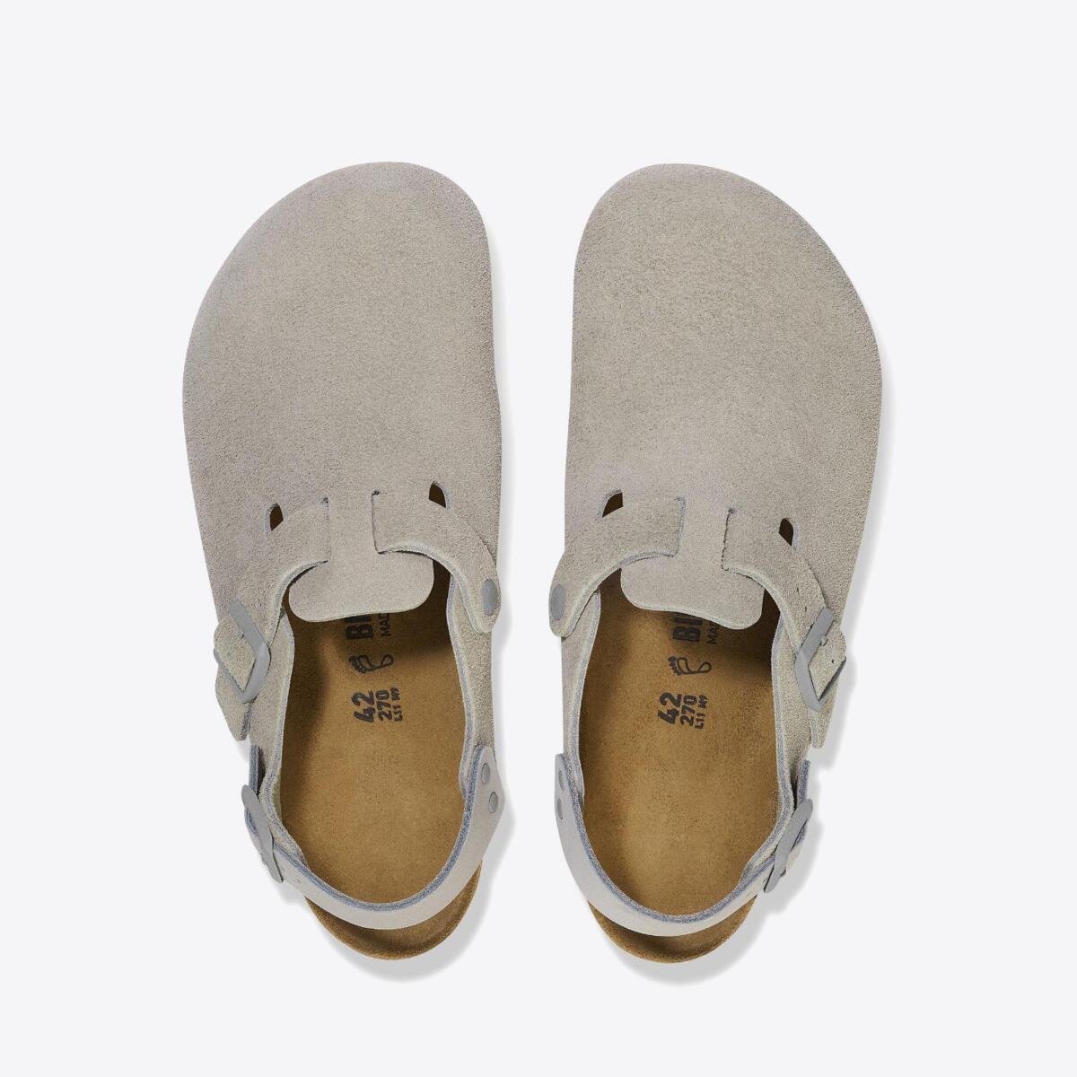 BIRKENSTOCK Tokio II Suede Stone Coin - Image 5