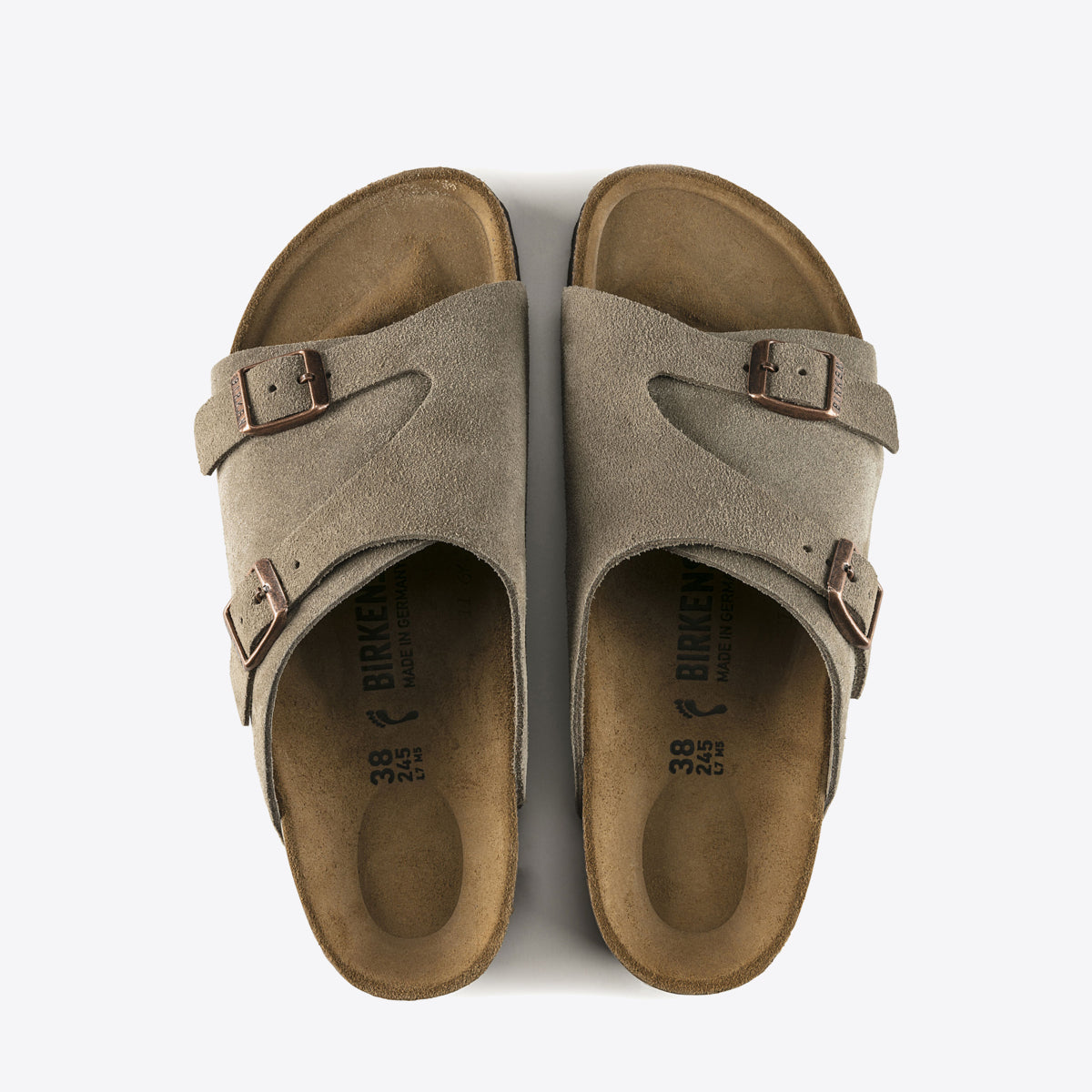 BIRKENSTOCK　Zurich NEPENTHES engeneered Buy BIRKENSTOCK Zurich Suede - Taupe | Online | Pat Menzies