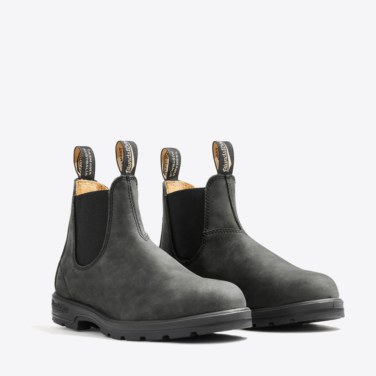 BLUNDSTONE 587 Gusset Boot Rustic Black - Image 0