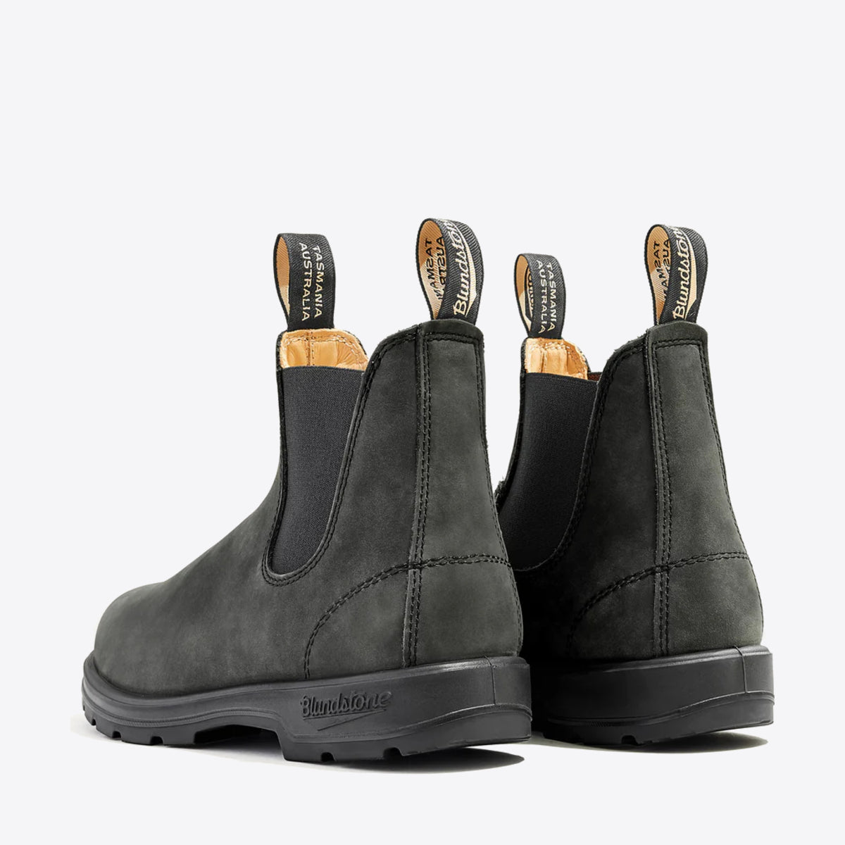 BLUNDSTONE 587 Gusset Boot Rustic Black - Image 0