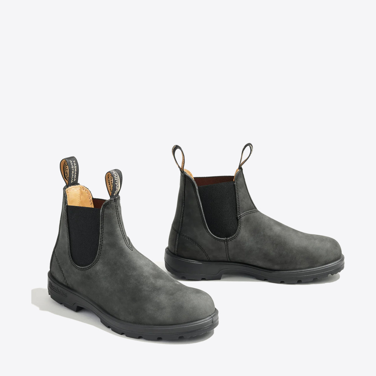 BLUNDSTONE 587 Gusset Boot Rustic Black - Image 0