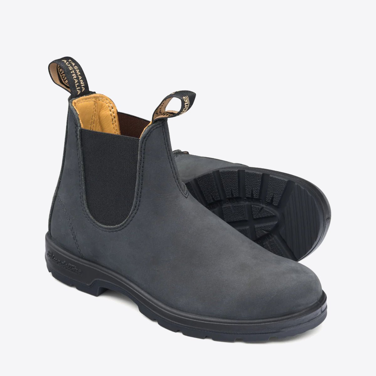 BLUNDSTONE 587 Gusset Boot Rustic Black - Image 0