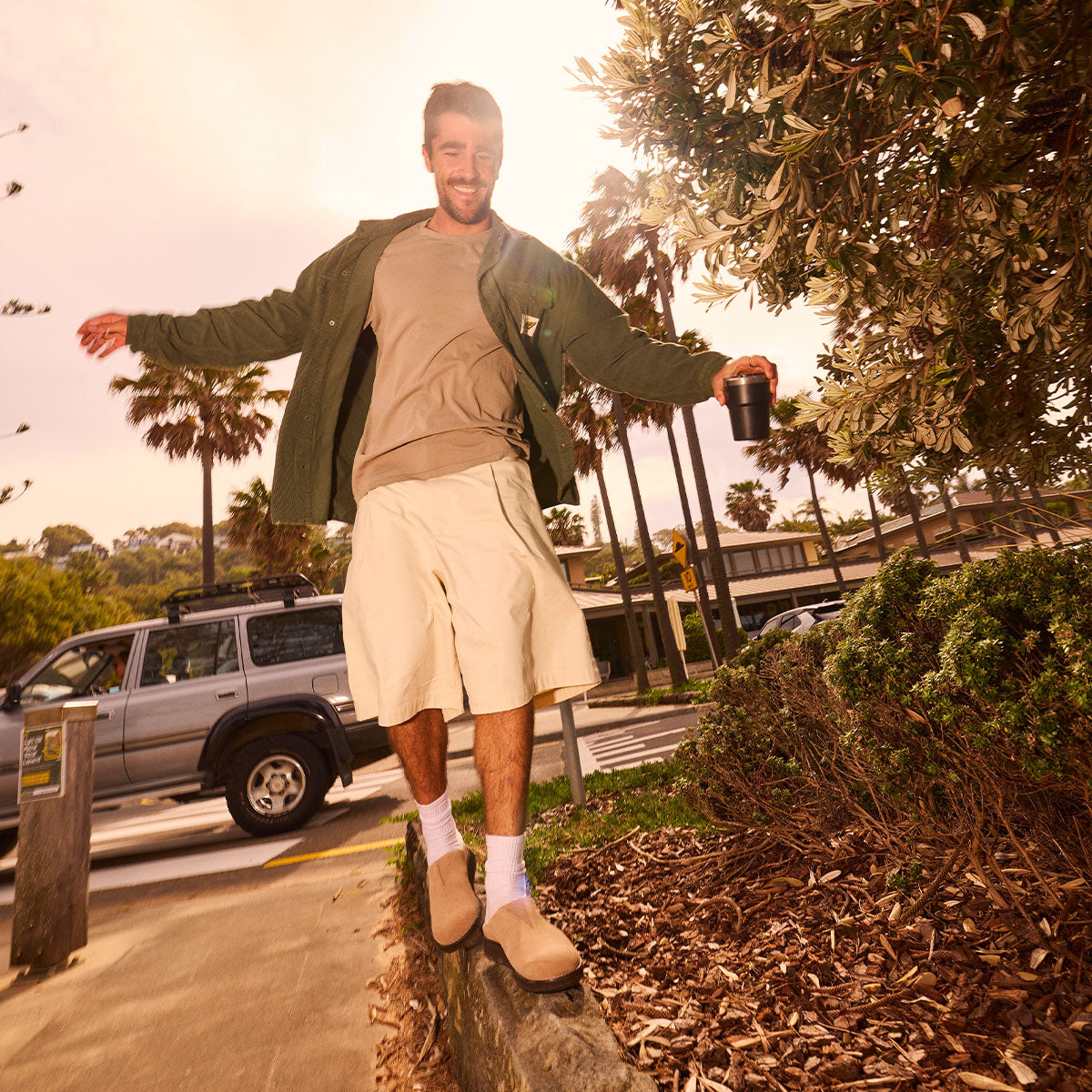 BLUNDSTONE Aerocork Clog Shoe Sand - Image 0