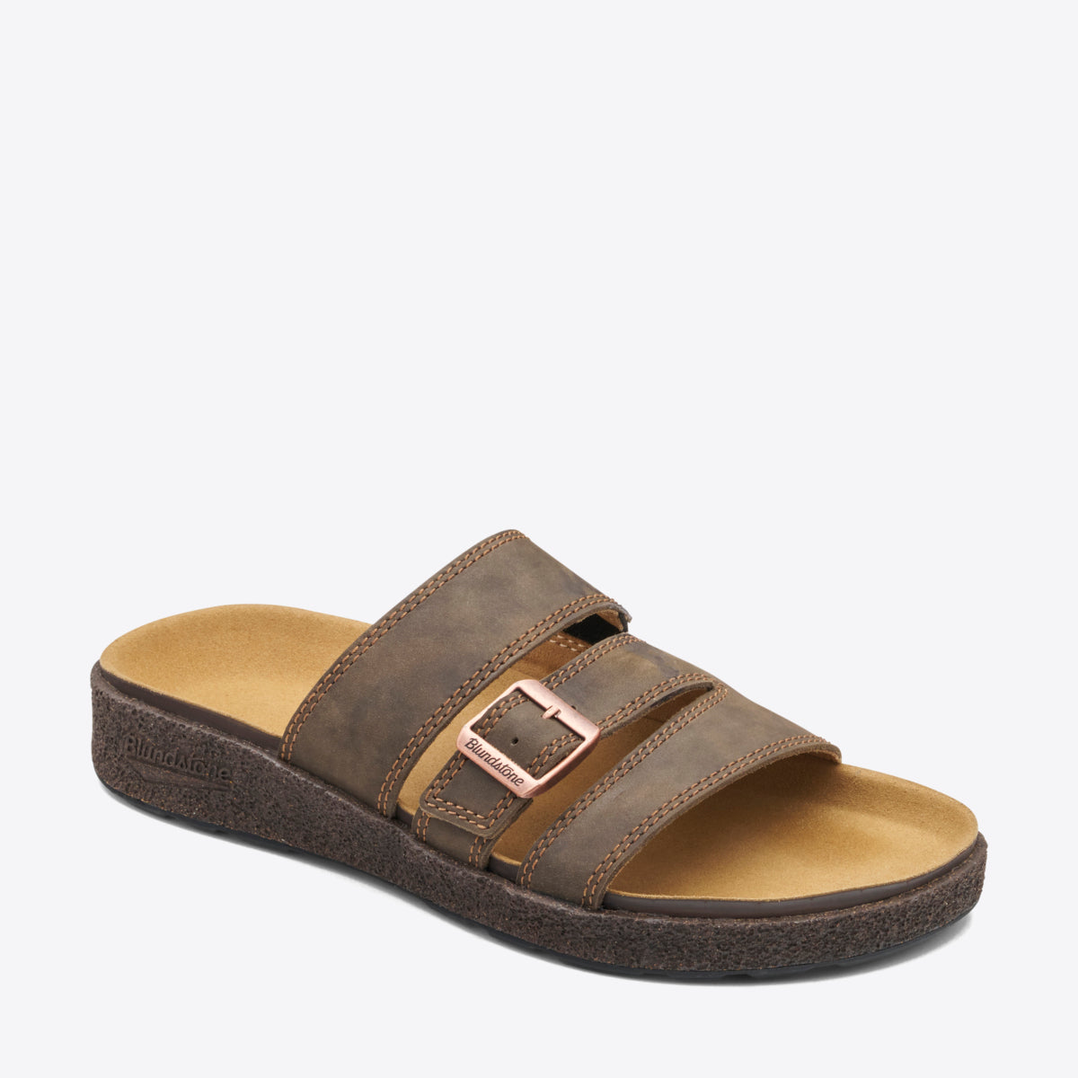 BLUNDSTONE Aerocork Sandal Slide Rustic Brown - Image 0