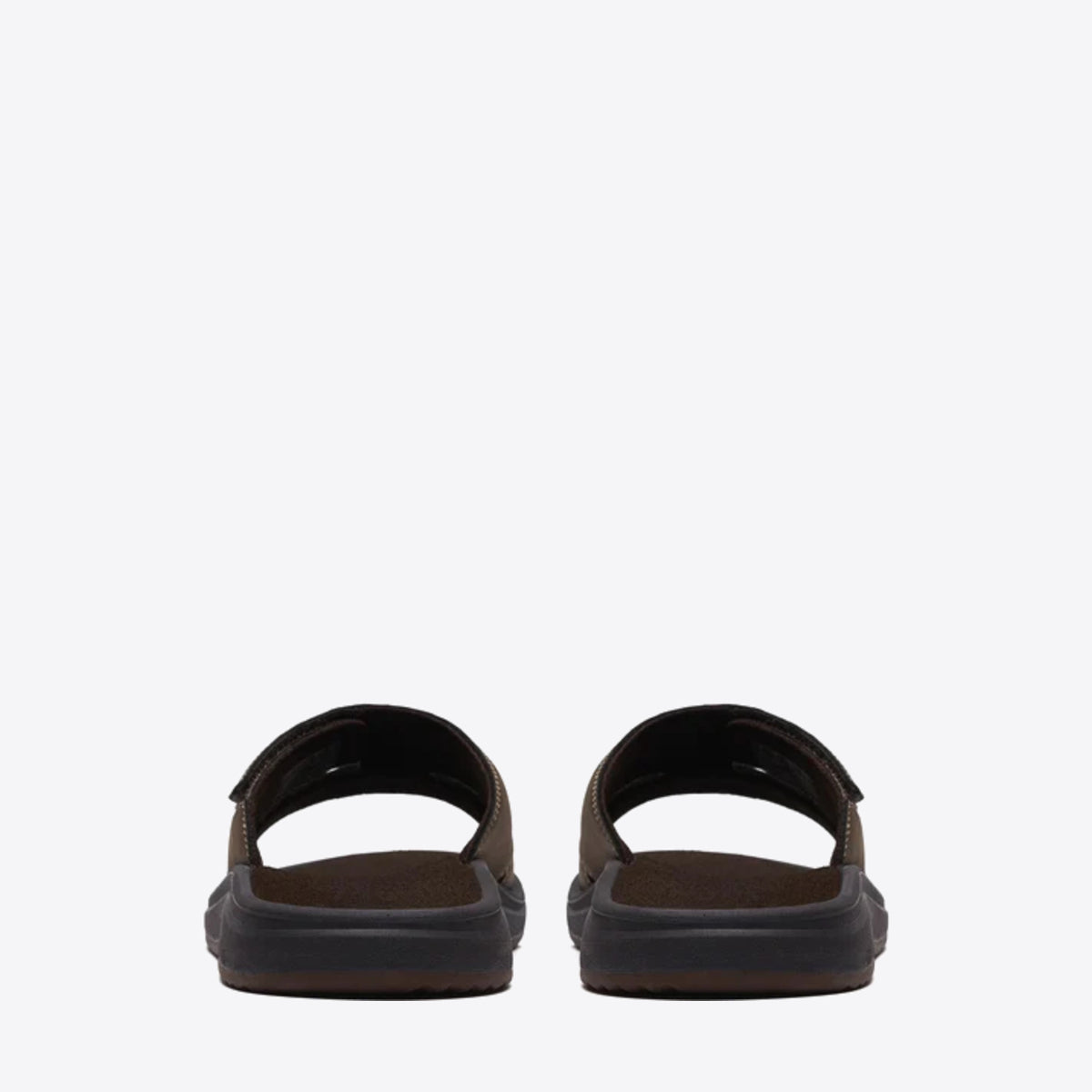 CLARKS Mens Brinkley Slide Dark Brown - Image 0