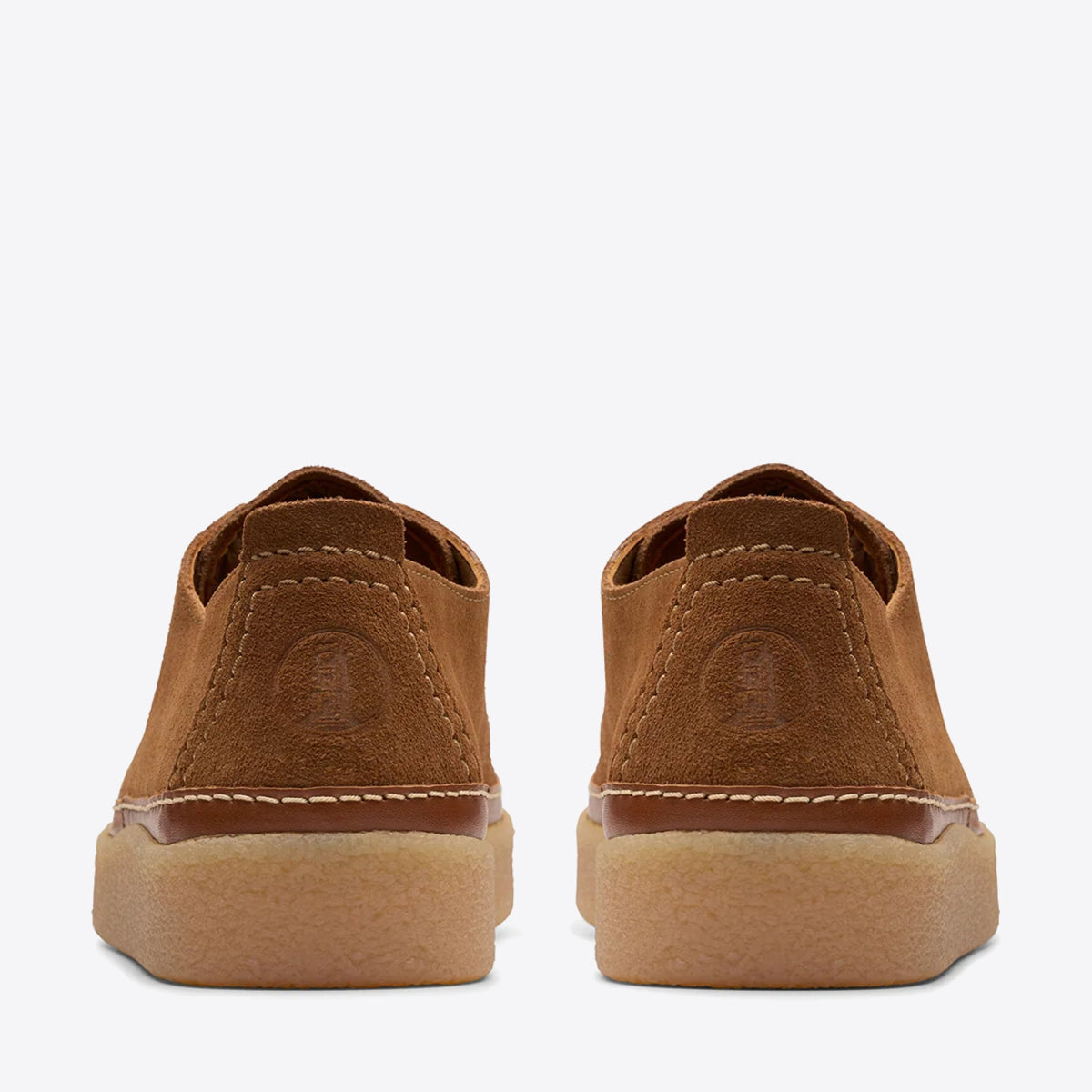 CLARKS Mens Clarkwood Low Cola Suede - Image 5