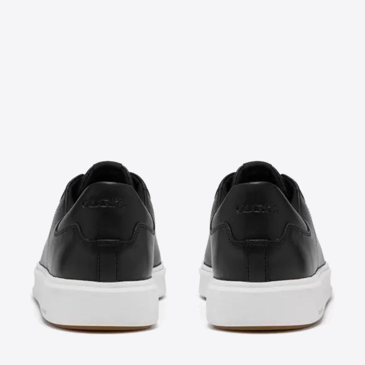 CLARKS Mens Code C Lace Black Leather - Image 0