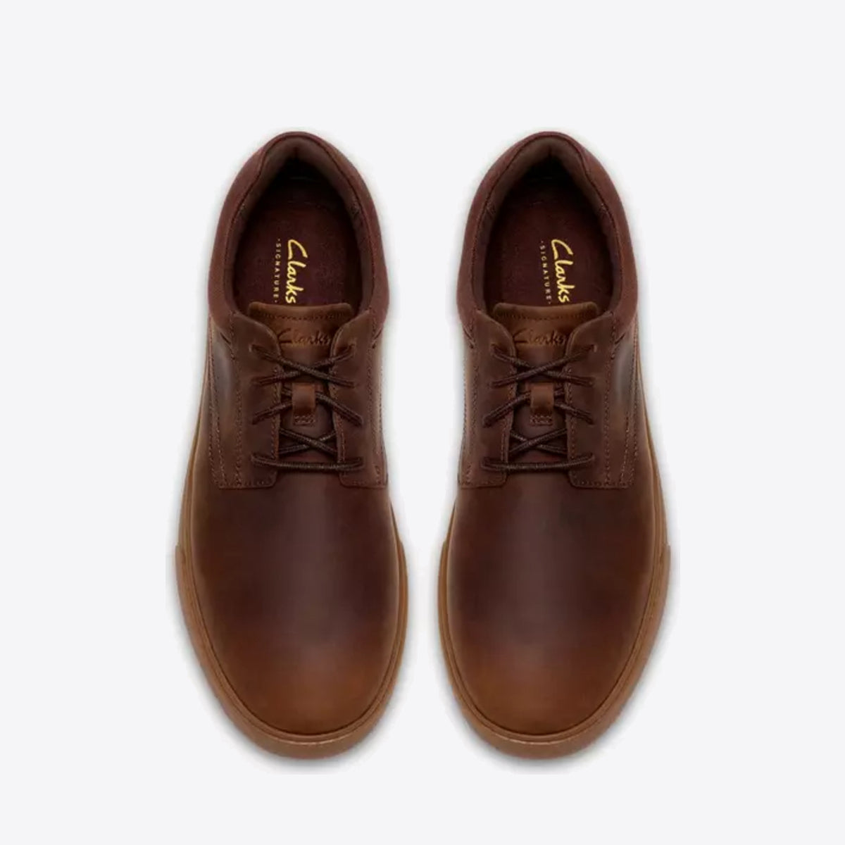CLARKS Mens Lydford Lo Beeswax Leather - Image 0