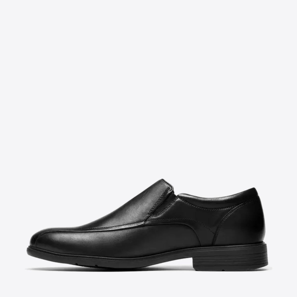 CLARKS Mens Steadwell Step Black Leather - Image 0