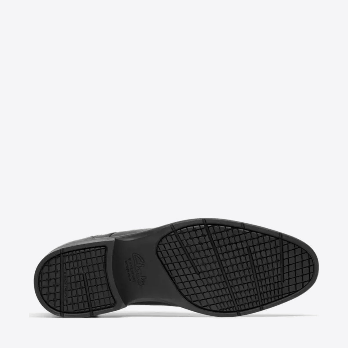 CLARKS Mens Steadwell Step Black Leather - Image 0