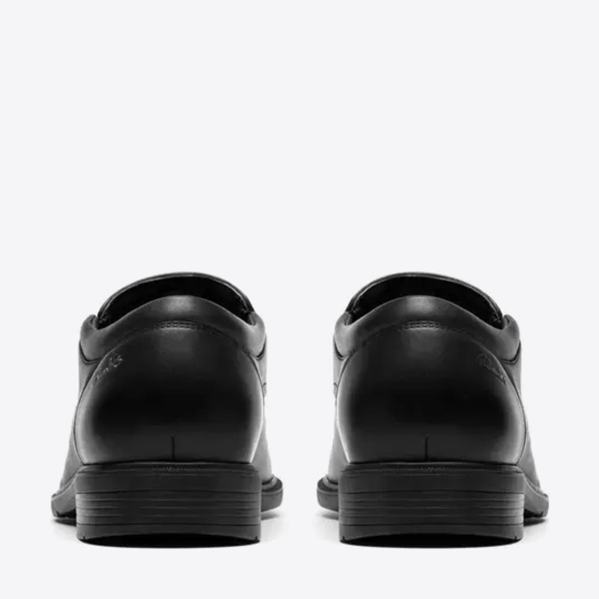 CLARKS Mens Steadwell Step Black Leather - Image 0