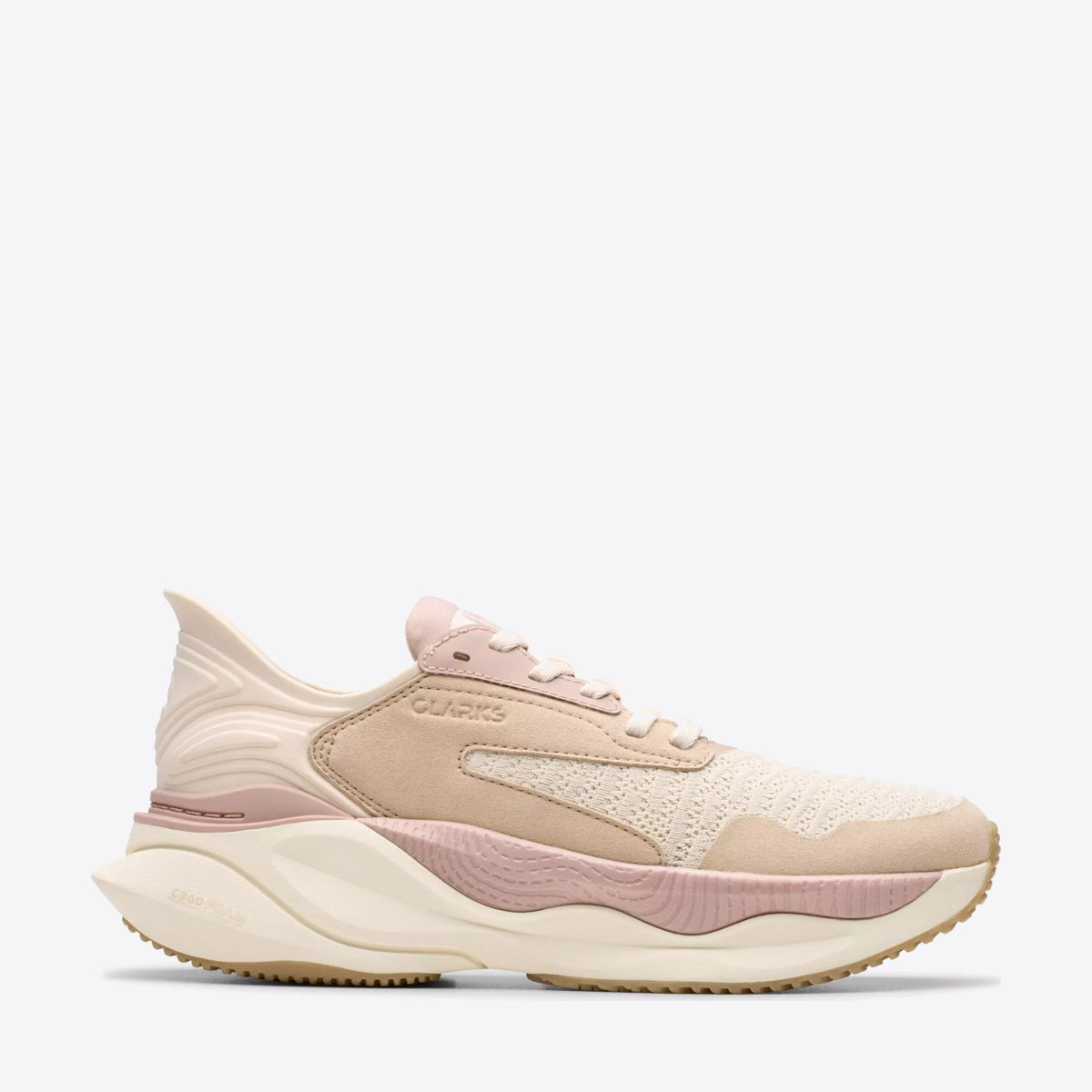 CLARKS Womens Clarks Pace Sand Combi - Image 0