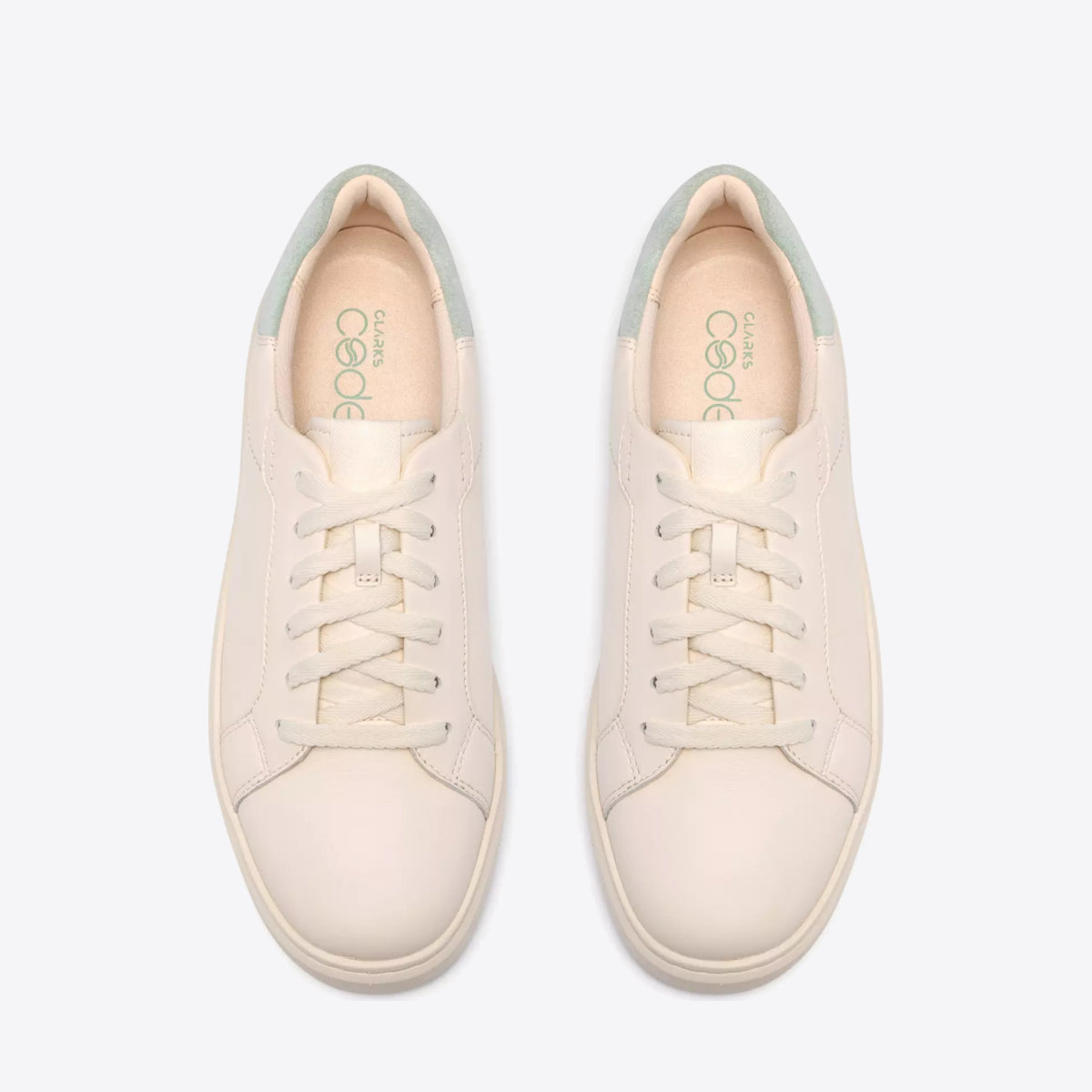 CLARKS Womens Code Lace Cream Multi - Image 0