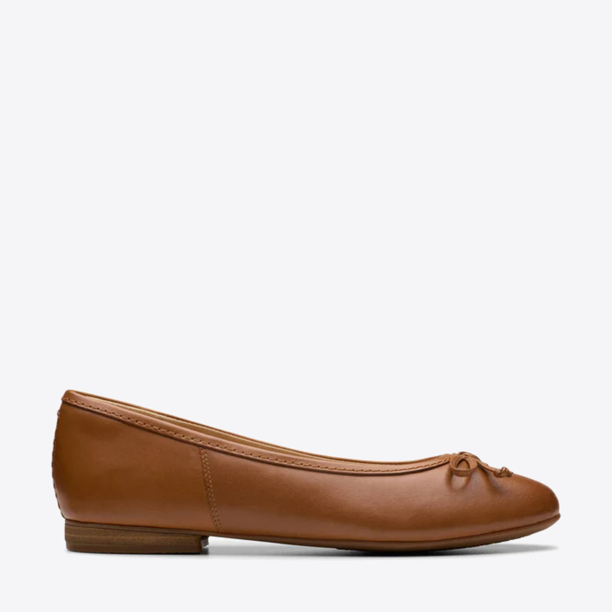 CLARKS Womens Fawna Lily Tan Leather - Image 1
