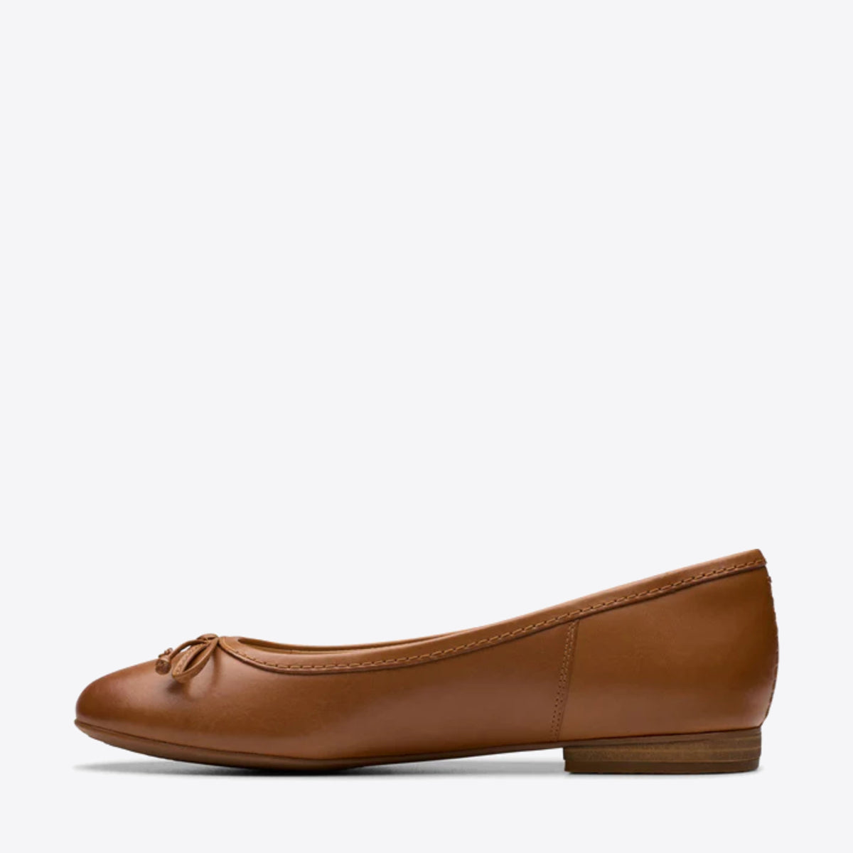 CLARKS Womens Fawna Lily Tan Leather - Image 2
