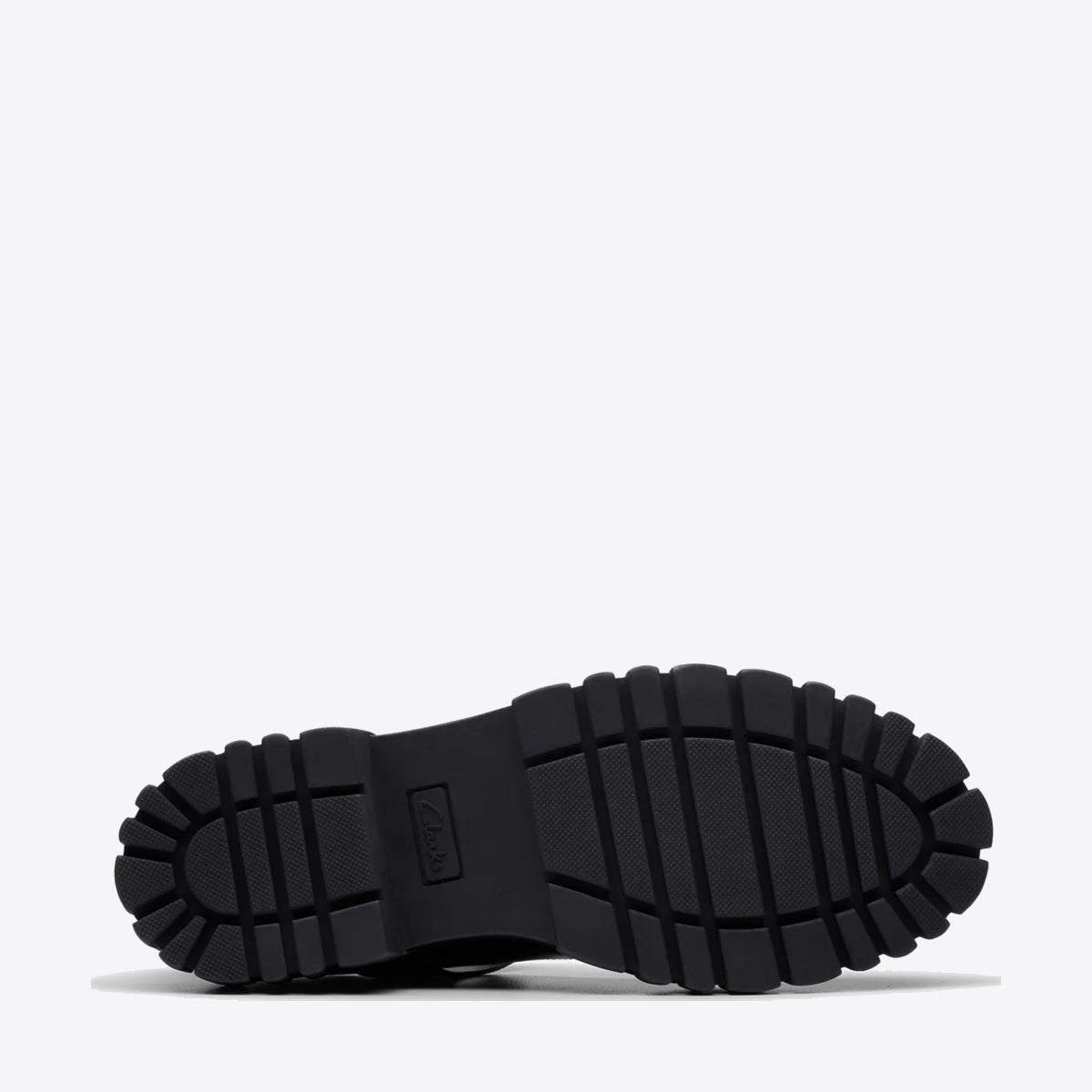 CLARKS Womens Page Bar Black Leather - Image 3