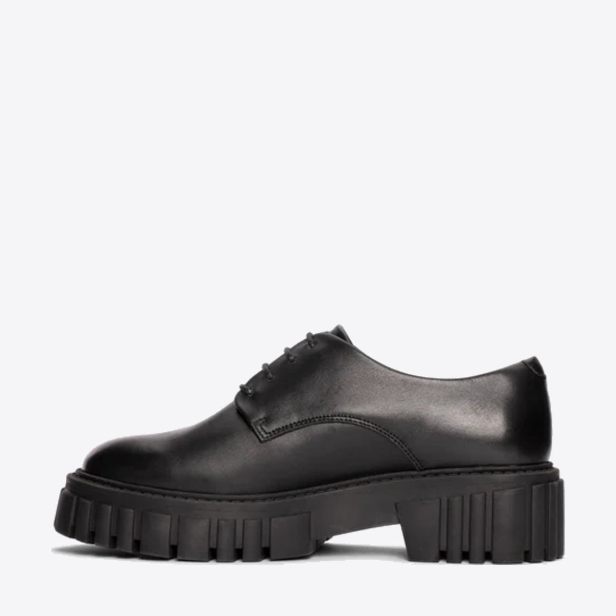 CLARKS Womens Page Walk Black Leather - Image 6